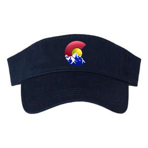 Colorado Mountains Valucap Bio-Washed Visor