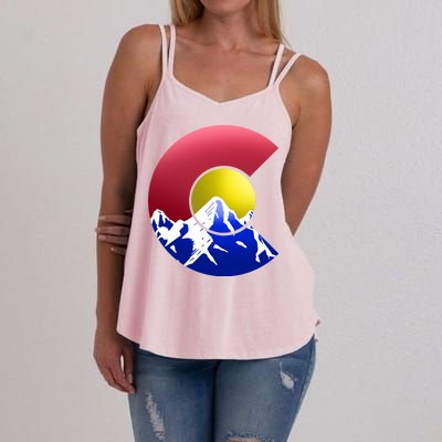 Colorado Mountains Women's Strappy Tank