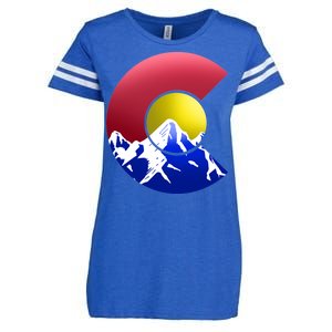 Colorado Mountains Enza Ladies Jersey Football T-Shirt