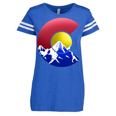 Colorado Mountains Enza Ladies Jersey Football T-Shirt