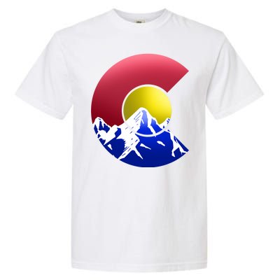 Colorado Mountains Garment-Dyed Heavyweight T-Shirt