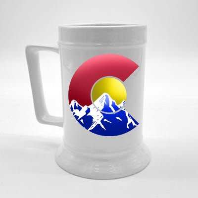 Colorado Mountains Beer Stein