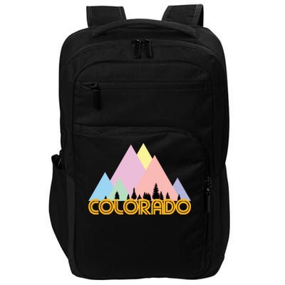 Colorado Mountains Logo Impact Tech Backpack