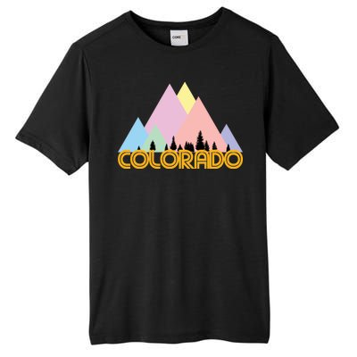 Colorado Mountains Logo Tall Fusion ChromaSoft Performance T-Shirt