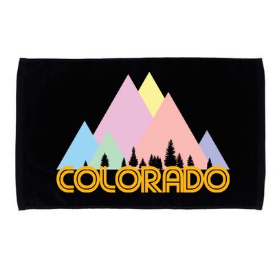 Colorado Mountains Logo Microfiber Hand Towel