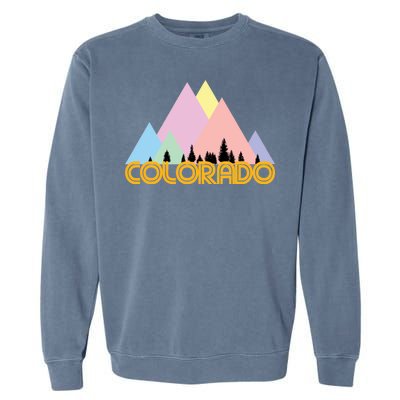 Colorado Mountains Logo Garment-Dyed Sweatshirt