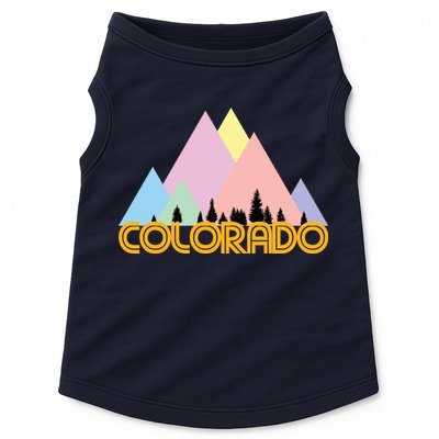 Colorado Mountains Logo Doggie Tank