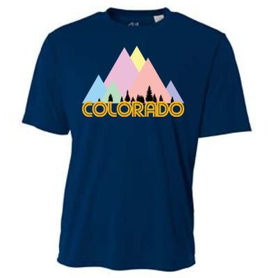 Colorado Mountains Logo Cooling Performance Crew T-Shirt