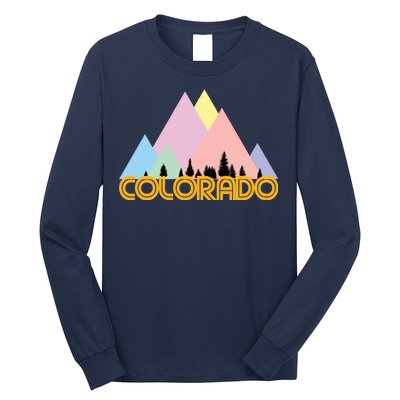 Colorado Mountains Logo Long Sleeve Shirt