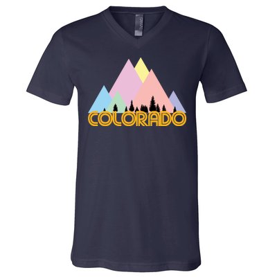 Colorado Mountains Logo V-Neck T-Shirt