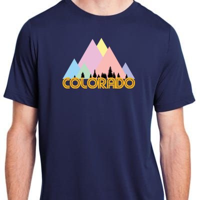 Colorado Mountains Logo Adult ChromaSoft Performance T-Shirt