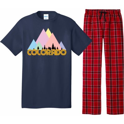 Colorado Mountains Logo Pajama Set