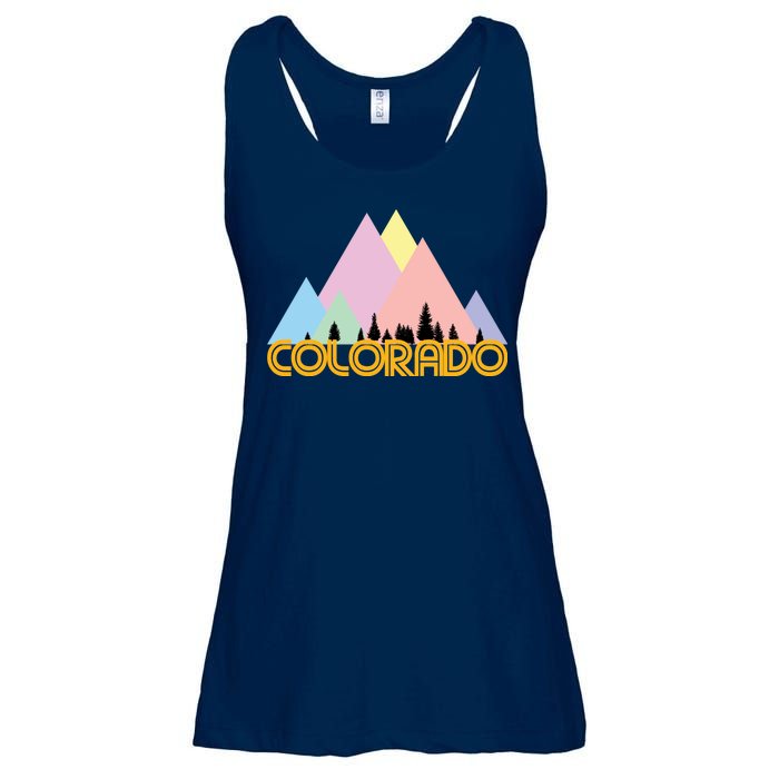 Colorado Mountains Logo Ladies Essential Flowy Tank