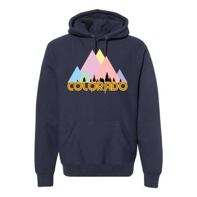 Colorado Mountains Logo Premium Hoodie