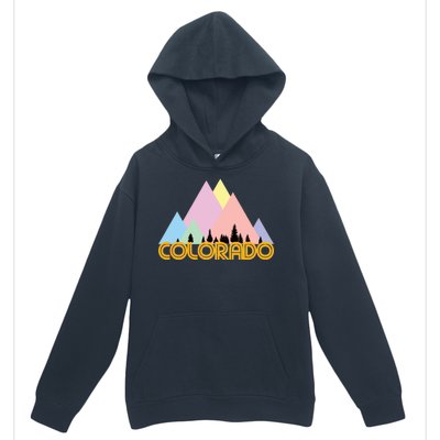 Colorado Mountains Logo Urban Pullover Hoodie