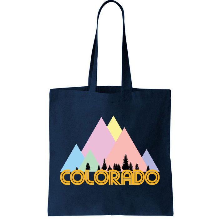 Colorado Mountains Logo Tote Bag