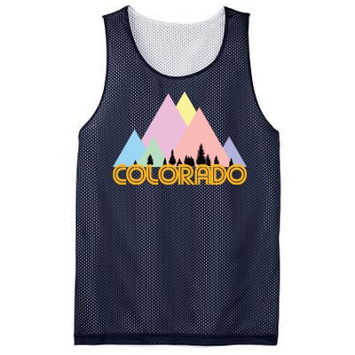 Colorado Mountains Logo Mesh Reversible Basketball Jersey Tank