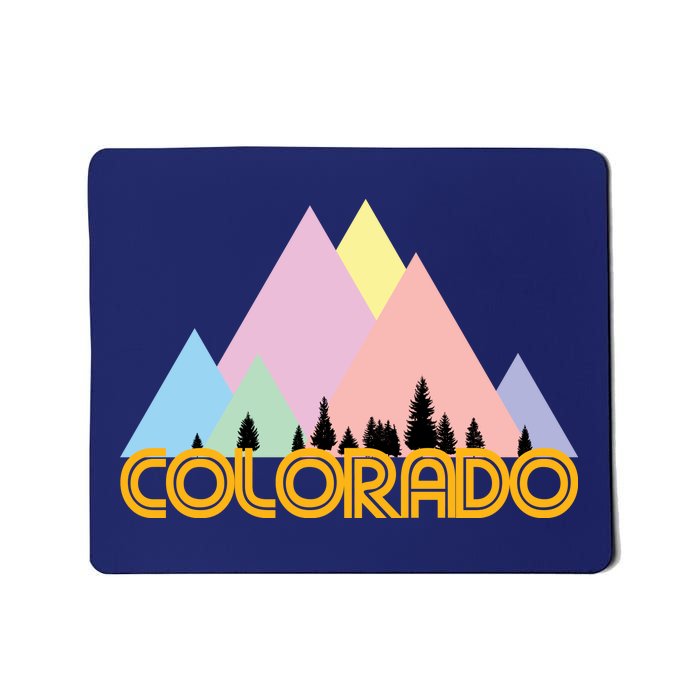 Colorado Mountains Logo Mousepad