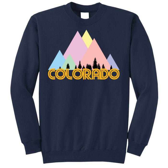 Colorado Mountains Logo Tall Sweatshirt