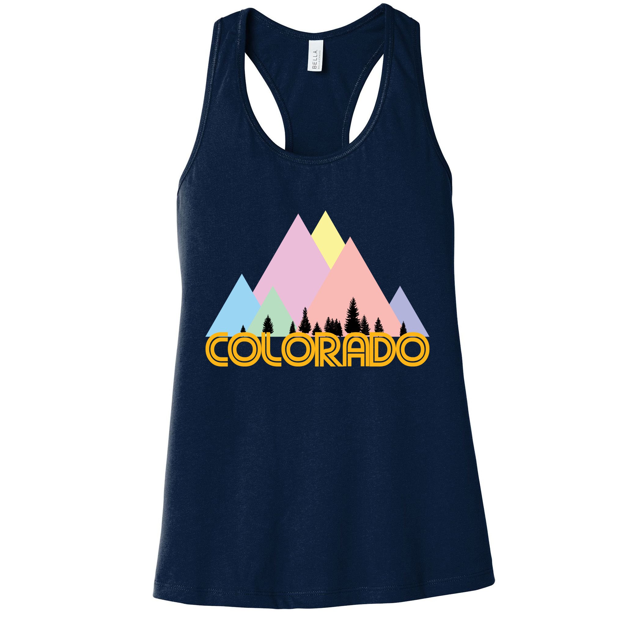 Colorado Mountains Logo Womens Tank Top