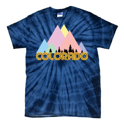 Colorado Mountains Logo Tie-Dye T-Shirt