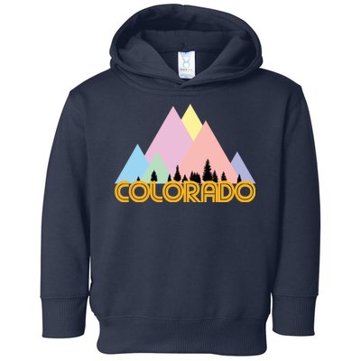 Colorado Mountains Logo Toddler Hoodie