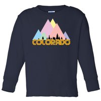 Colorado Mountains Logo Toddler Long Sleeve Shirt