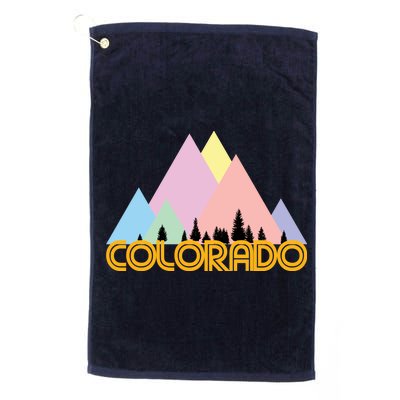 Colorado Mountains Logo Platinum Collection Golf Towel