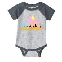 Colorado Mountains Logo Infant Baby Jersey Bodysuit