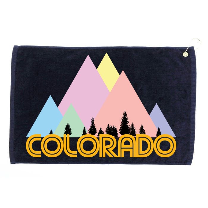 Colorado Mountains Logo Grommeted Golf Towel