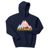 Colorado Mountains Logo Kids Hoodie