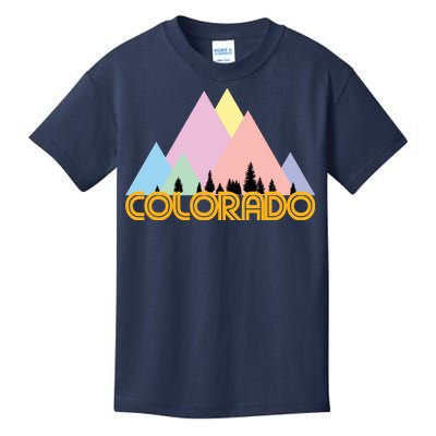 Colorado Mountains Logo Kids T-Shirt