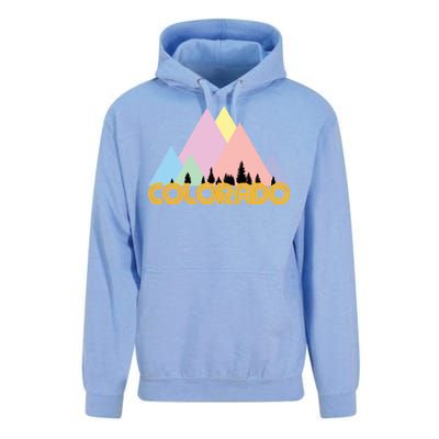 Colorado Mountains Logo Unisex Surf Hoodie