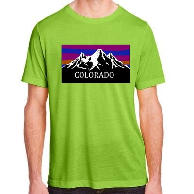 Colorado Mountains Outdoor Flag MCMA Adult ChromaSoft Performance T-Shirt