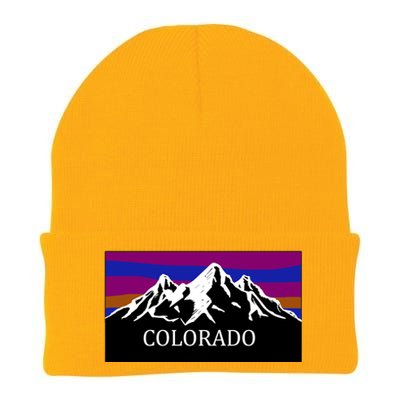 Colorado Mountains Outdoor Flag MCMA Knit Cap Winter Beanie