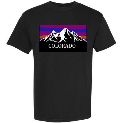Colorado Mountains Outdoor Flag MCMA Garment-Dyed Heavyweight T-Shirt