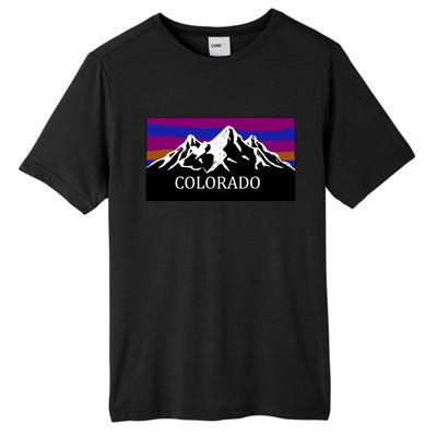 Colorado Mountains Outdoor Flag MCMA Tall Fusion ChromaSoft Performance T-Shirt