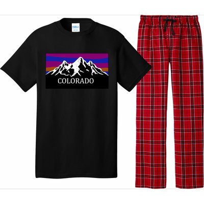 Colorado Mountains Outdoor Flag MCMA Pajama Set