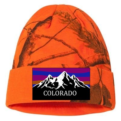 Colorado Mountains Outdoor Flag MCMA Kati Licensed 12" Camo Beanie