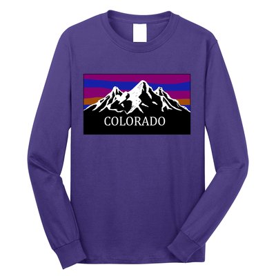 Colorado Mountains Outdoor Flag MCMA Long Sleeve Shirt