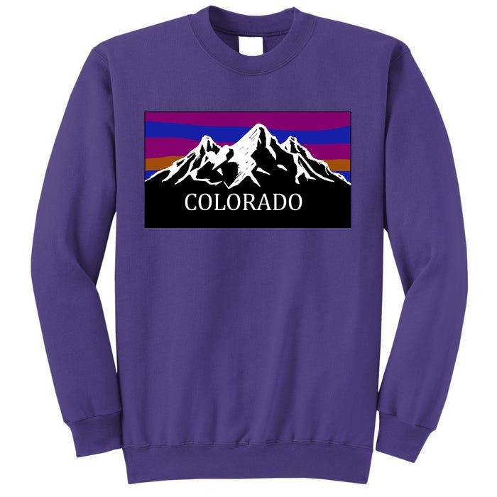 Colorado Mountains Outdoor Flag MCMA Sweatshirt