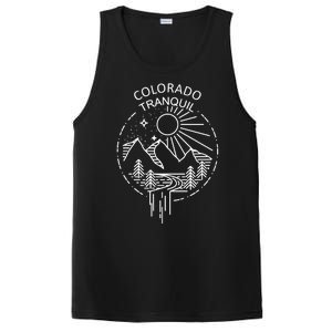 Colorado Tranquil Mountains PosiCharge Competitor Tank