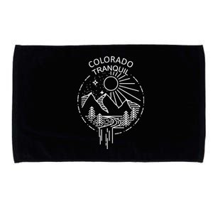 Colorado Tranquil Mountains Microfiber Hand Towel