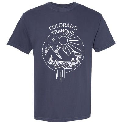 Colorado Tranquil Mountains Garment-Dyed Heavyweight T-Shirt