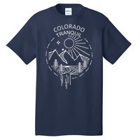 Colorado Tranquil Mountains Tall T-Shirt