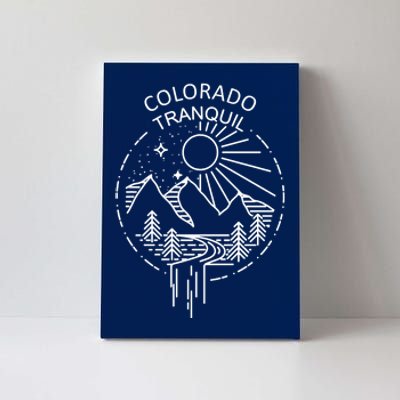 Colorado Tranquil Mountains Canvas