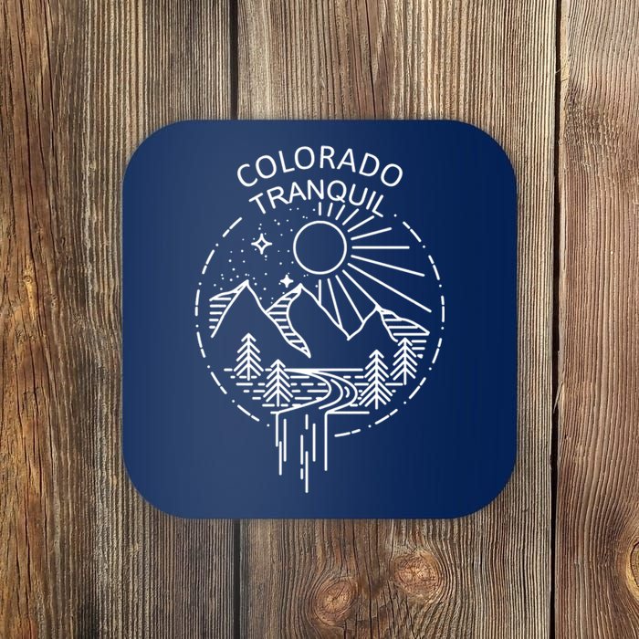 Colorado Tranquil Mountains Coaster