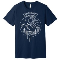 Colorado Tranquil Mountains Premium T-Shirt