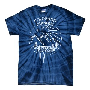 Colorado Tranquil Mountains Tie-Dye T-Shirt