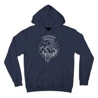 Colorado Tranquil Mountains Tall Hoodie